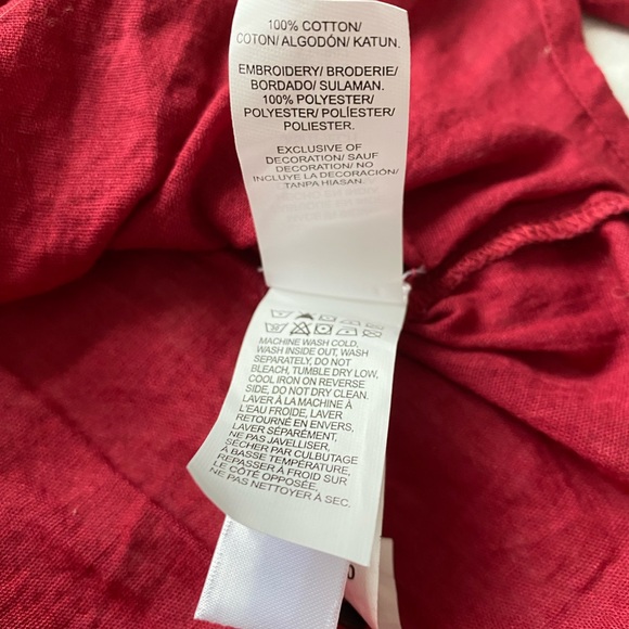 Luck Brand women’s size XS button down blouse - Picture 5 of 6